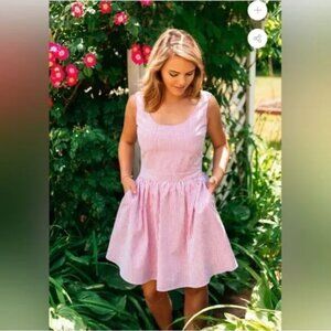 NWT KJP Kiel James Patrick Seaside Striped Dress 0